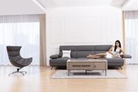 Bàn trà mặt đá 130 - Kiểu dáng vững chãi