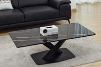 Bàn Trà Sofa AT1 - Mặt Đá Đen Sang Trọng