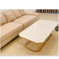 Bàn trà sofa dài, bàn phòng khách dài, bàn trà đơn dài, bàn cà phê bàn decor dài 1m2 120cm 1 tầng,mặt đá ceramic