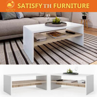 Bàn trà sofa giá sốc STF 2 tầng nhỏ gọn gỗ công nghiệp đẹp phòng khách STF894