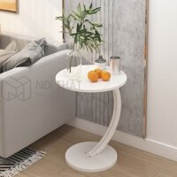 Bàn trà sofa tròn, kệ đầu giường chân sắt phong cách hiện đại, thiết kế độc đáo chất liệu gỗ MDF bền đẹp
