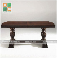 Bàn trà tân cổ điển Gỗ Gụ » Bình Gỗ