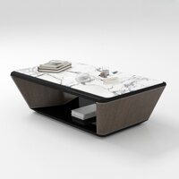 Bàn trà veneer MDF 1500x800mm Sài Gòn (SKU: GT29783)