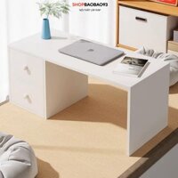 Bàn trang điểm bệt có ngăn kéo bàn ngồi bệt có ngăn kéo chất liệu gỗ MDF hiện đại - BNB