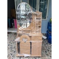 bàn trang điểm gỗ mfc 80