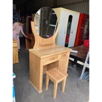 BÀN TRANG ĐIỂM GỖ SỒI NGA CAO CẤP HCM