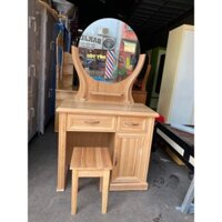 BÀN TRANG ĐIỂM GỖ SỒI NGA CỔ ĐIỂN