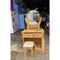 Bàn trang điểm gỗ sồi tự nhiên giao hỏa tốc