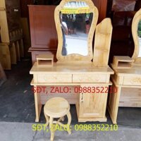 BÀN TRANG ĐIỂM GỖ THÔNG, BÀN TRANG ĐIỂM GỖ CAO CẤP