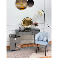 Bàn trang điểm gương Led cảm ứng T90 MD3- loa Bluetooth, sạc không dây- nhập khẩu cao cấp hiện đại