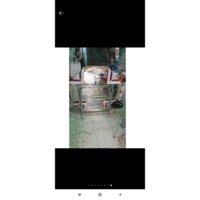 Bàn tròn 1m2 inox 304 supper vip