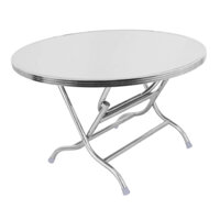 Bàn tròn 1m4 Inox 304 cao cấp Qui Phúc