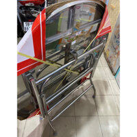 bàn tròn 1m,bàn tròn 1m2 inox, bàn tròn 1m2 6U cao cấp, bàn tròn inox