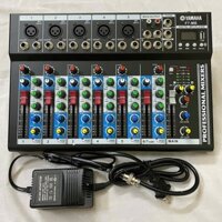 Bàn trộn âm thanh mixer f7 có Usb có Bluetooth có màn hình bảo hành 12 tháng