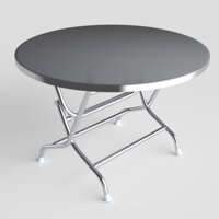 BÀN TRÒN INOX 1M2 304 FELIX QUI PHÚC