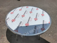 BÀN TRÒN INOX 1M2 TP01
