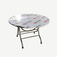 Bàn tròn inox 1m2