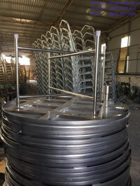 Bàn Tròn Inox Chân Rời