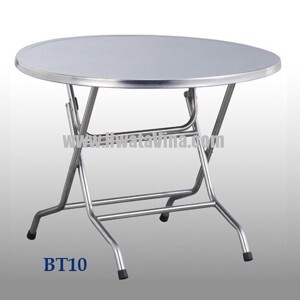 Bàn tròn Inox Hwata BT10