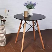 BÀN TRÒN MẶT GỖ MDF