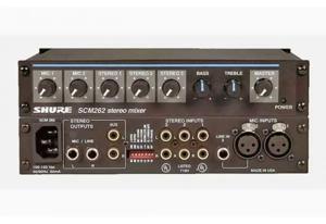 Bàn trộn microphone Shure SCM262E