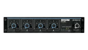 Bàn trộn microphone Shure SCM410E