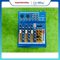 Bàn Trộn Mixer F4 Pro - Tích Hợp Vang Số 16 Chế Độ Vang- Chuyển Đổi Thành Soundcard Livestream Karaoke Chỉ Với 1 Nút Bấm