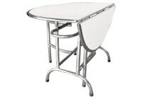 Bàn Tròn Xếp 3 Inox 304 Cao Cấp Bảo Hành 5 Năm