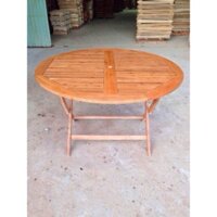 Bàn tròn xếp đường kính 1m1