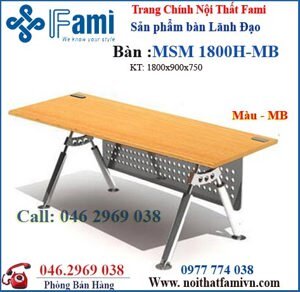 Bàn trưởng phòng Fami MSM1800H