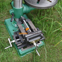 Bàn trượt 2 chiều kết hợp ê tô 3 tầng lắp khoan bàn 6 inch - Ê tô khoan bàn 2 trục chuyển động