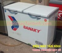 Bán tủ đông mát cũ Sanaky 300 lít, tủ đông gia đình