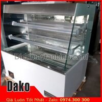 Bán tủ mát cũ có tầng trưng bày thức ăn tự chọn