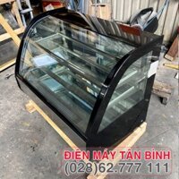 Bán tủ mát cũ mini kính cong dành cho quán cà phê