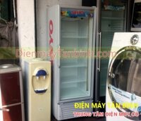 Bán Tủ mát cũ Sanyo 400L lít (Ướp lạnh nước ngọt)