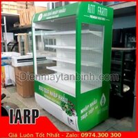 Bán tủ mát siêu thị IARP dài 1m5 trưng bày trái cây cũ giá rẻ