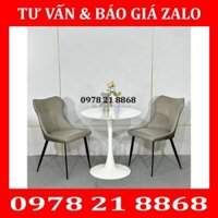 Bàn tulip kèm 2 ghế 💥 HÀNG LOẠI 1 💥 Bộ bàn ăn nhập khẩu cao cấp, hiện đại, sang trọng