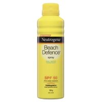 (Bản Úc) Xịt Chống Nắng Đi Biển Neutrogena Beach Defence SPF 50+ Sunscreen 184g