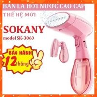 Bàn Ủi - Bàn Là Hơi Nước Cầm Tay Cao Cấp Sokany SK-3060, Nhỏ Gọn, Tiện Dụng