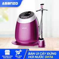 Bàn Ủi Cây Đứng Hơi Nước 1400ml 1700W Asanzo DI17A - Hàng Phân Phối Chính Hãng Bảo Hành 1 Năm