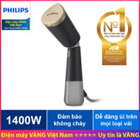 Bàn ủi du lịch hơi nước cầm tay Philips 5000 Series STH5030 STH5030/80 1400W - Hàng phân phối chính hãng