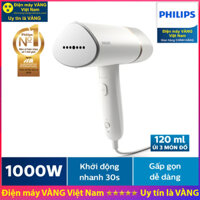 Bàn ủi du lịch hơi nước cầm tay Philips 3000 Series STH3020 STH3020/10 - Hàng phân phối chính hãng