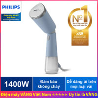 Bàn ủi du lịch hơi nước cầm tay Philips 5000 Series STH5020 STH5020/20 1400W - Hàng phân phối chính hãng