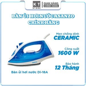 Bàn ủi hơi nước Asanzo DI-18A - 1600W