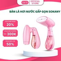 Bàn ủi hơi nước cầm tay Bàn là hơi nước gấp gọn du lịch tiện lợi Máy Ủi Đồ SOKANY 3060 DETI SHOP