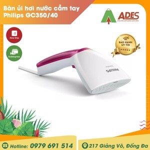 Bàn ủi hơi nước cầm tay Philips GC350 - 70ml, 1000W