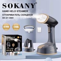 Bàn ủi hơi nước cầm tay Sokany SK 3065 , Đế lớn đặt bàn tiện lợi