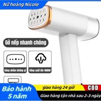 Bàn ủi Hơi Nước Cầm Tay  thích hợp Cho Mọi Loại Vải, Bàn ủi Cầm Tay, Bàn ủi Hơi Nước dung lượng Lớn BH 5 Năm