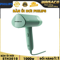 Bàn ủi hơi nước cầm tay Philips STH3010 1000W Bàn là hơi phun 20 gram/phút bình chứa nước 100ml túi vải đi kèm và tay cầm có thể gấp gọn để đi du lịch bàn ủi có Chiều dài dây nguồn 2m sử dụng thoải mái tiện lợi - MOSACO