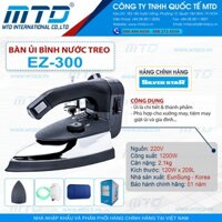 Bàn ủi hơi nước công nghiệp SilverStar EZ-300 Đen- Hàng nhập khẩu